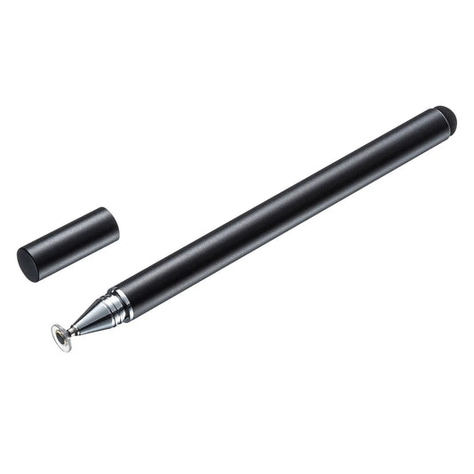 Disc-type & conductive fiber stylus pen (black) PDA-PEN50BK