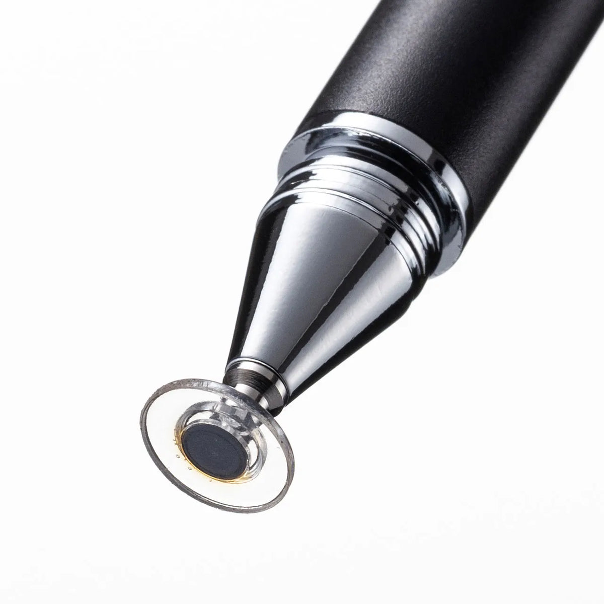 Disc-type & conductive fiber stylus pen (black) PDA-PEN50BK
