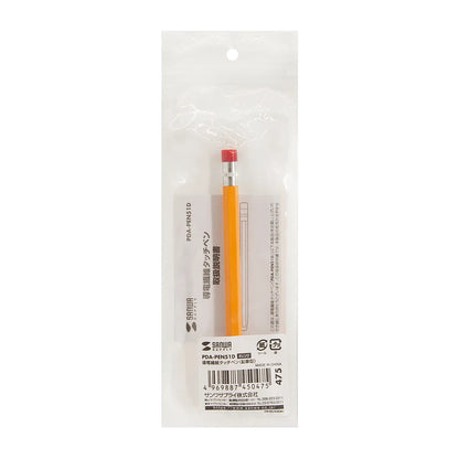 Conductive Fiber Touch Pen (Orange, Pencil Type) PDA-PEN51D