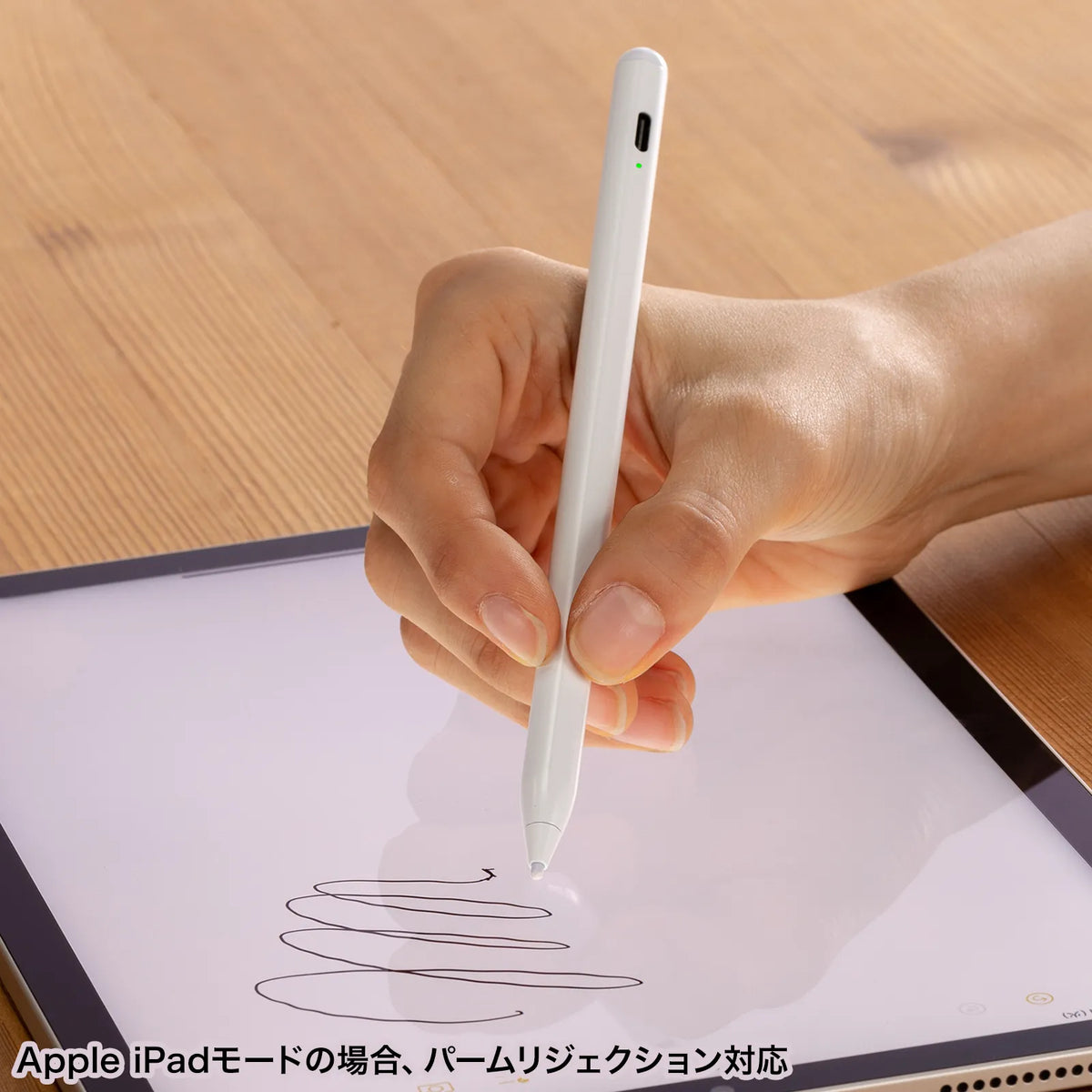 Hybrid rechargeable ultra-fine stylus pen (white) PDA-PEN58W