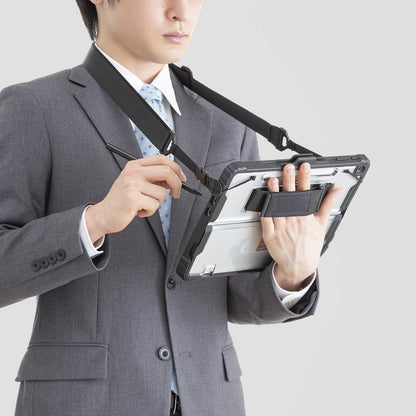 Microsoft Surface Pro 12インチ用耐衝撃ケース（ショルダーベルト付き） PDA-SF13BK