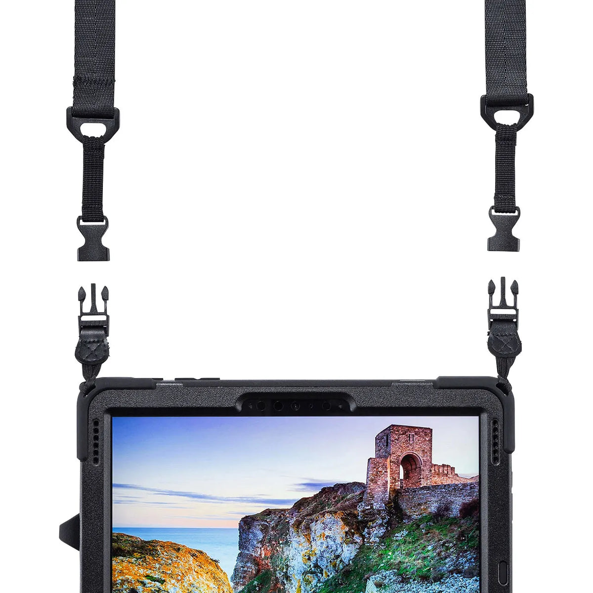 Surface Go 2 Shockproof Case (with handle, stand, and shoulder strap) PDA-SF7BK