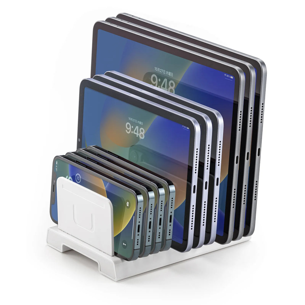 Tablet/Smartphone Stand (Holds 10 Devices) PDA-STN20WN