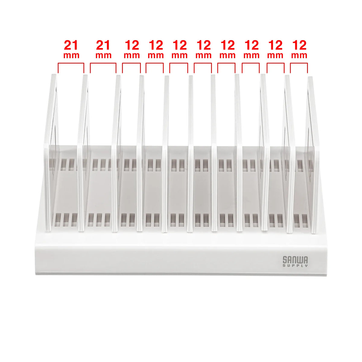 Tablet/Smartphone Stand (Holds 10 Devices) PDA-STN20WN