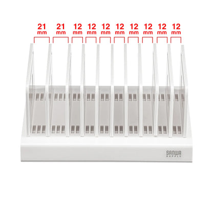 Tablet/Smartphone Stand (Holds 10 Devices) PDA-STN20WN