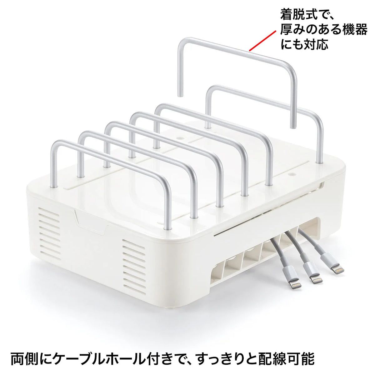 Tablet/Smartphone Stand (Charger Storage Type) PDA-STN21WN2