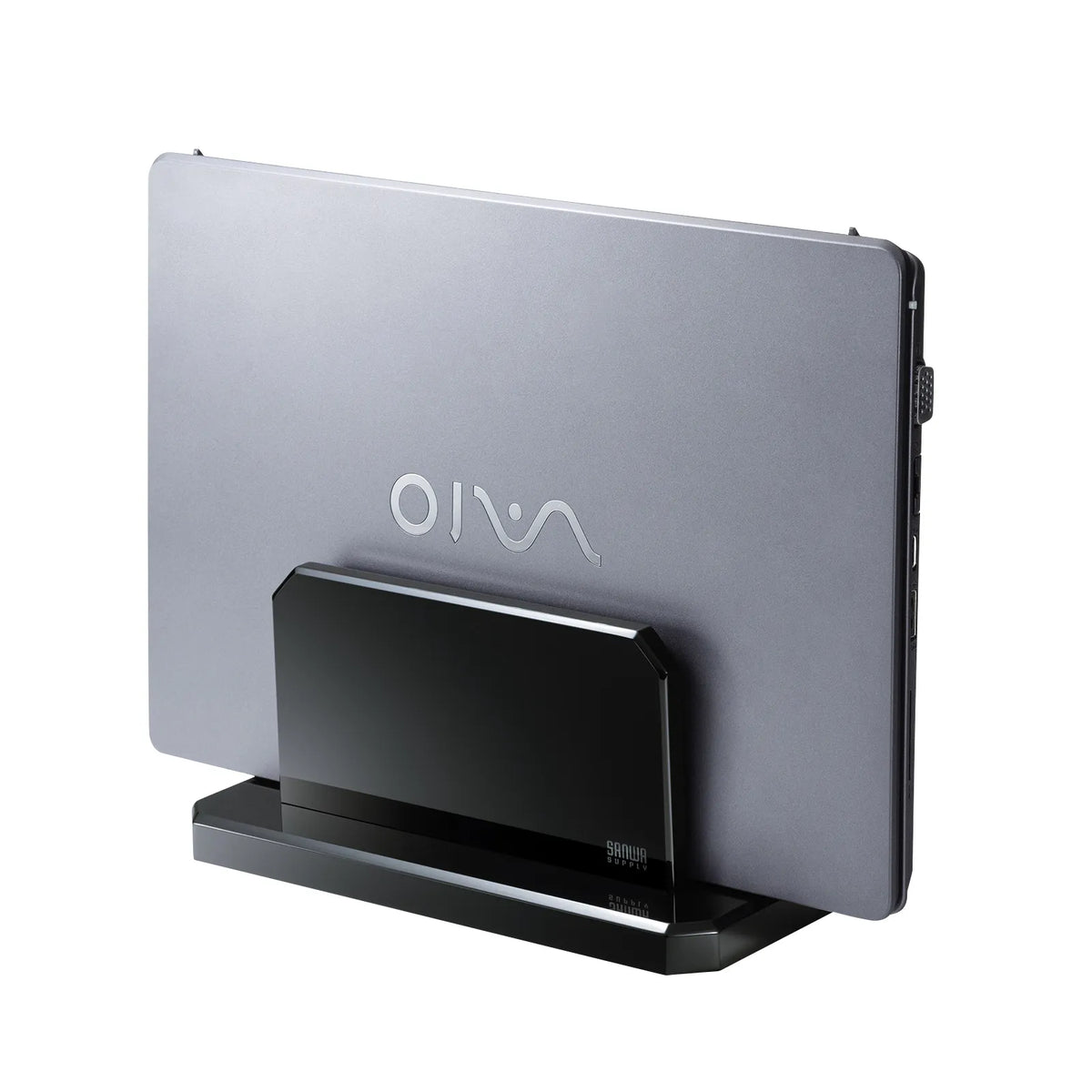 Acrylic stand for laptop (vertical type) PDA-STN32BKN