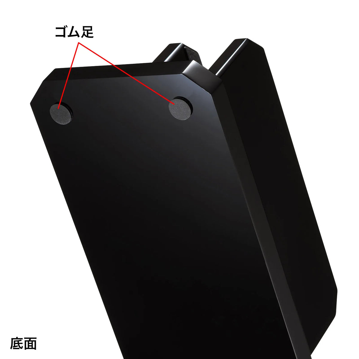 Acrylic stand for laptop (vertical type) PDA-STN32BKN
