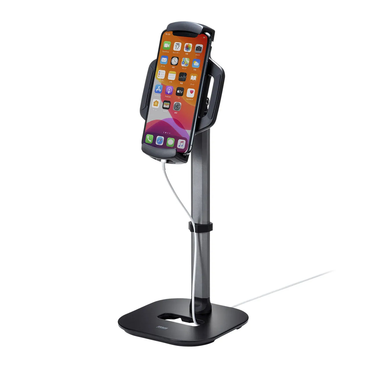 Tablet Extendable Arm Stand (Height Adjustable Type) PDA-STN39BK