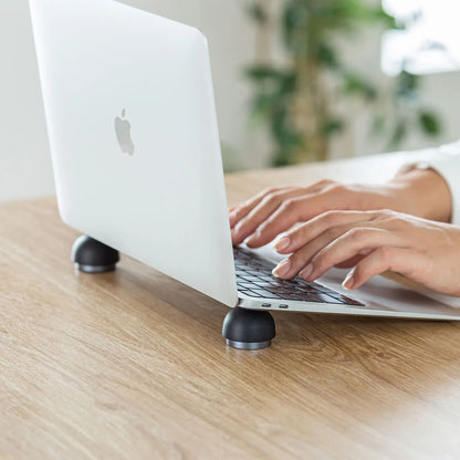 Laptop stand (flat type, compact) PDA-STN42BK