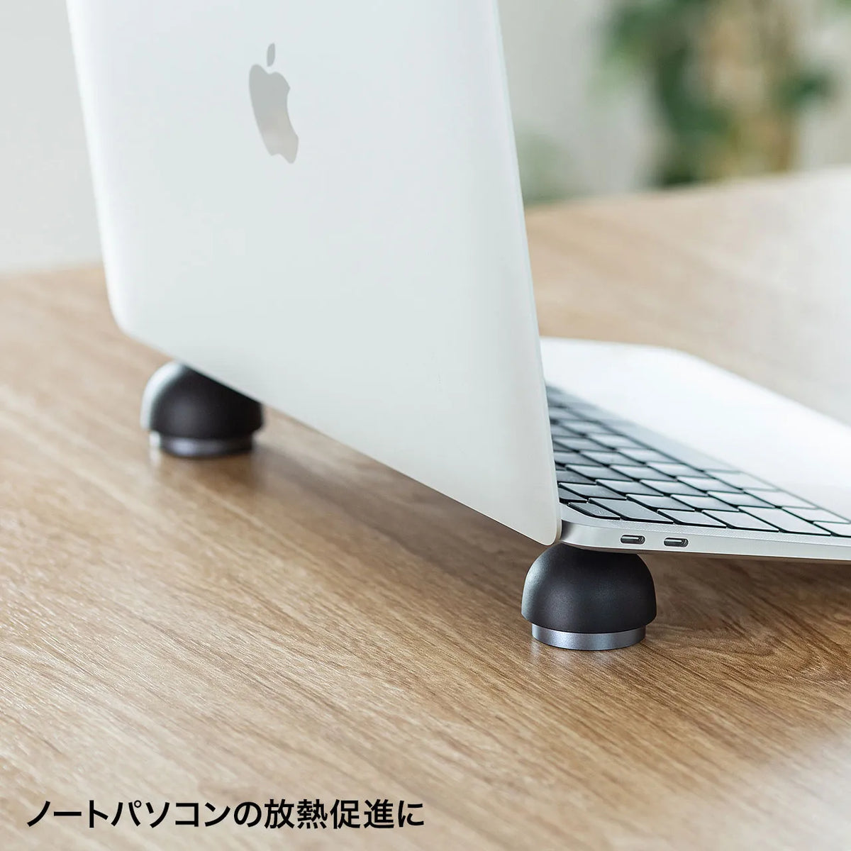 Laptop stand (flat type, compact) PDA-STN42BK
