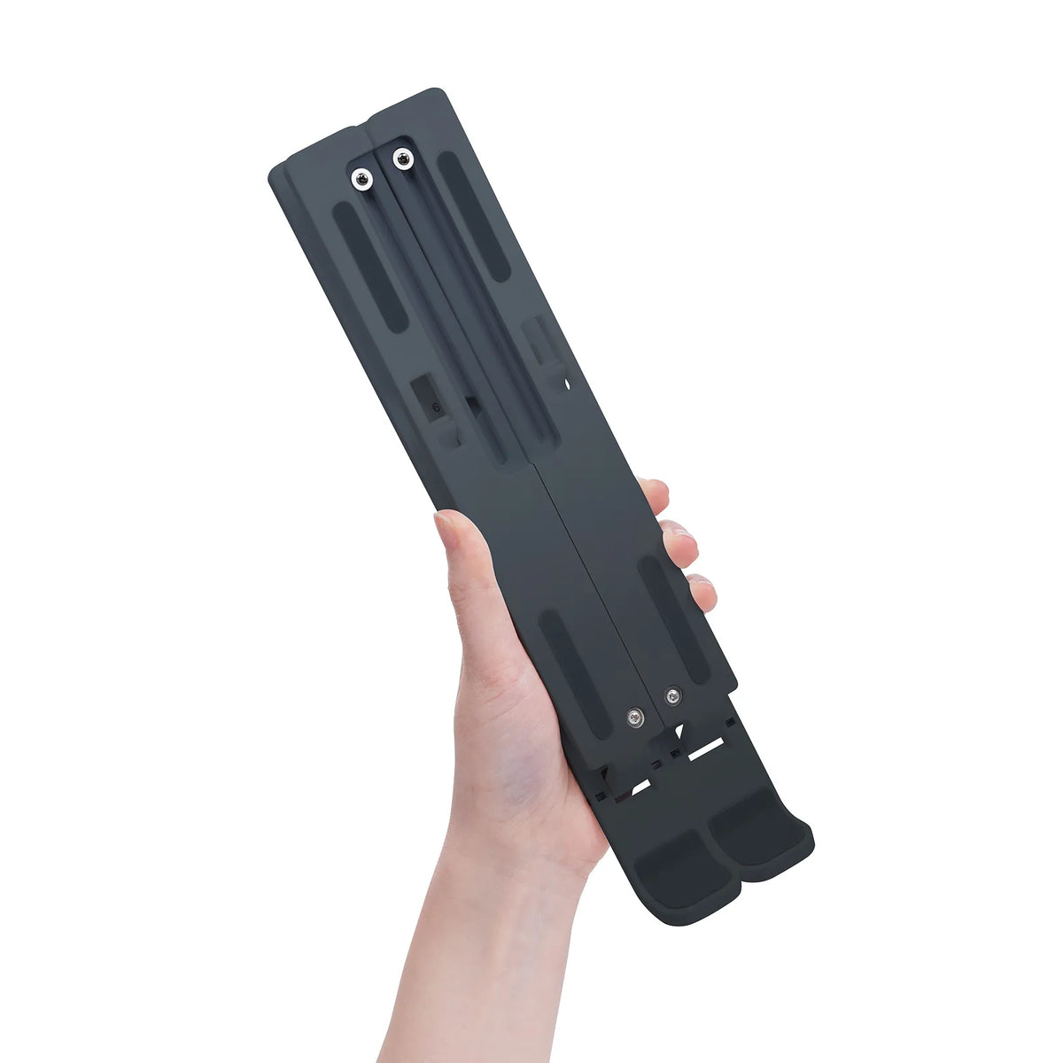 ノートパソコン用モバイルスタンド（角度調整・折りたたみタイプ） PDA-STN53BK
