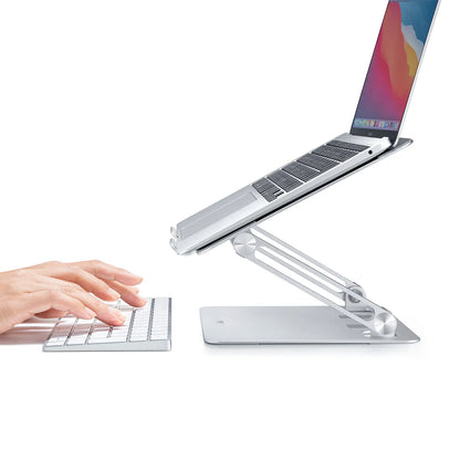 Aluminum laptop stand (angle and height adjustable) PDA-STN58S