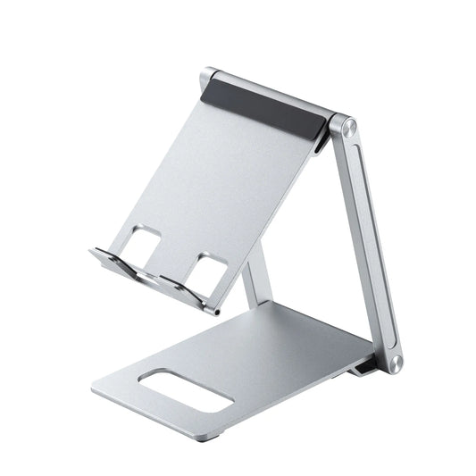 Slim aluminum stand for tablets and smartphones (angle and height adjustable) PDA-STN68S