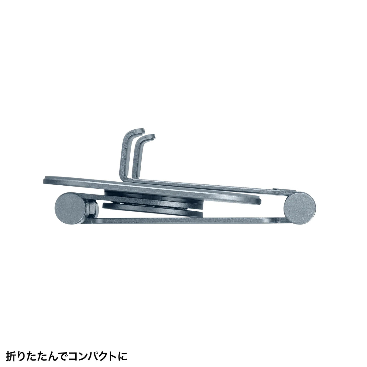 Smartphone stand (rotating, aluminum material) PDA-STN79GY