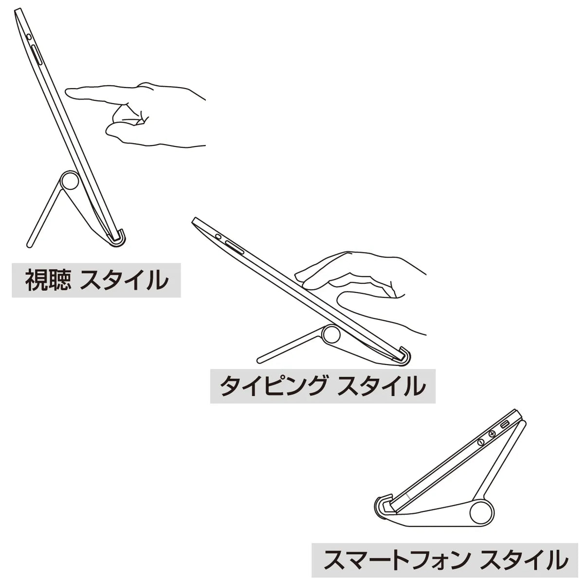 iPad stand (white) PDA-STN7W
