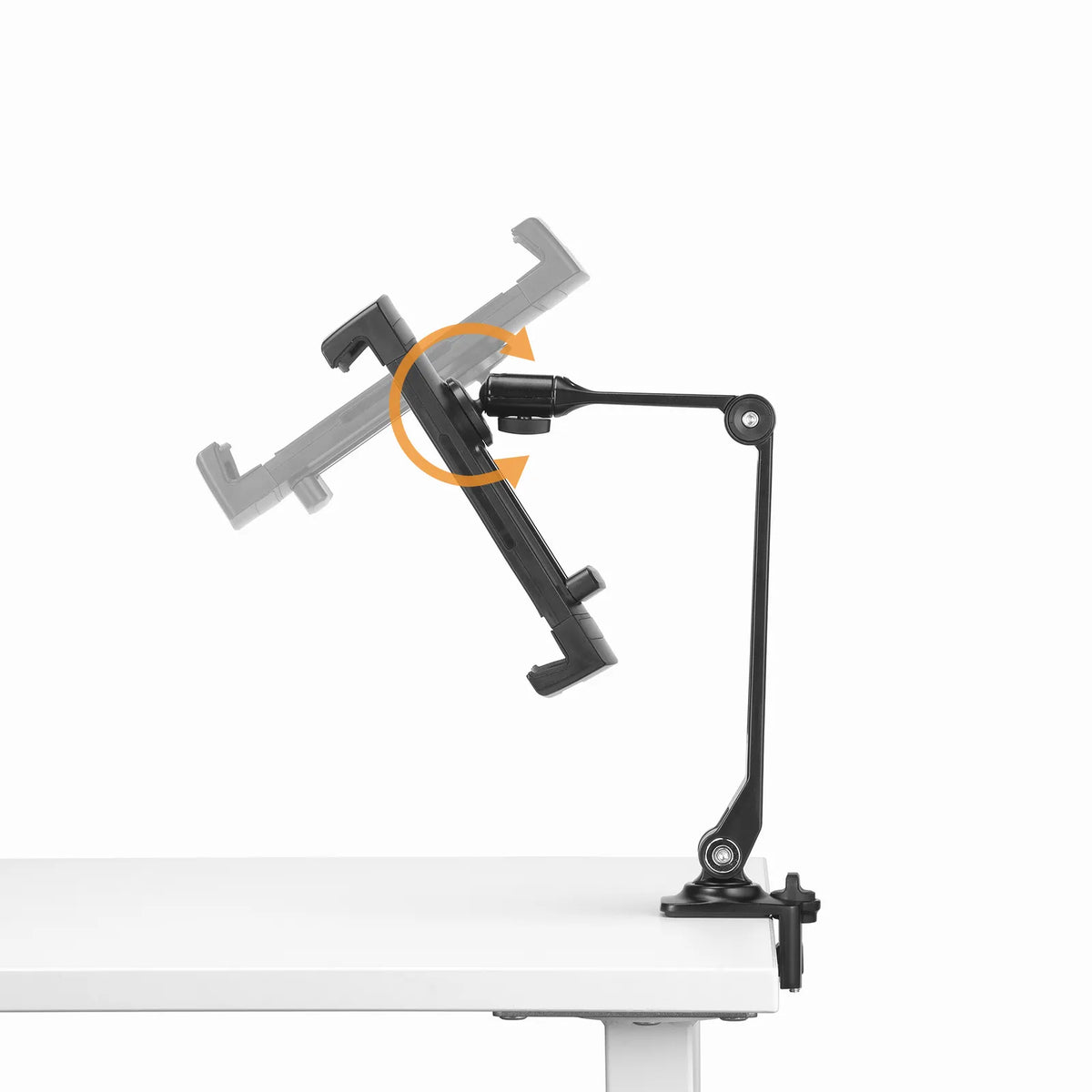 Clamp arm holder for mobile monitors and tablets PDA-STN85BK
