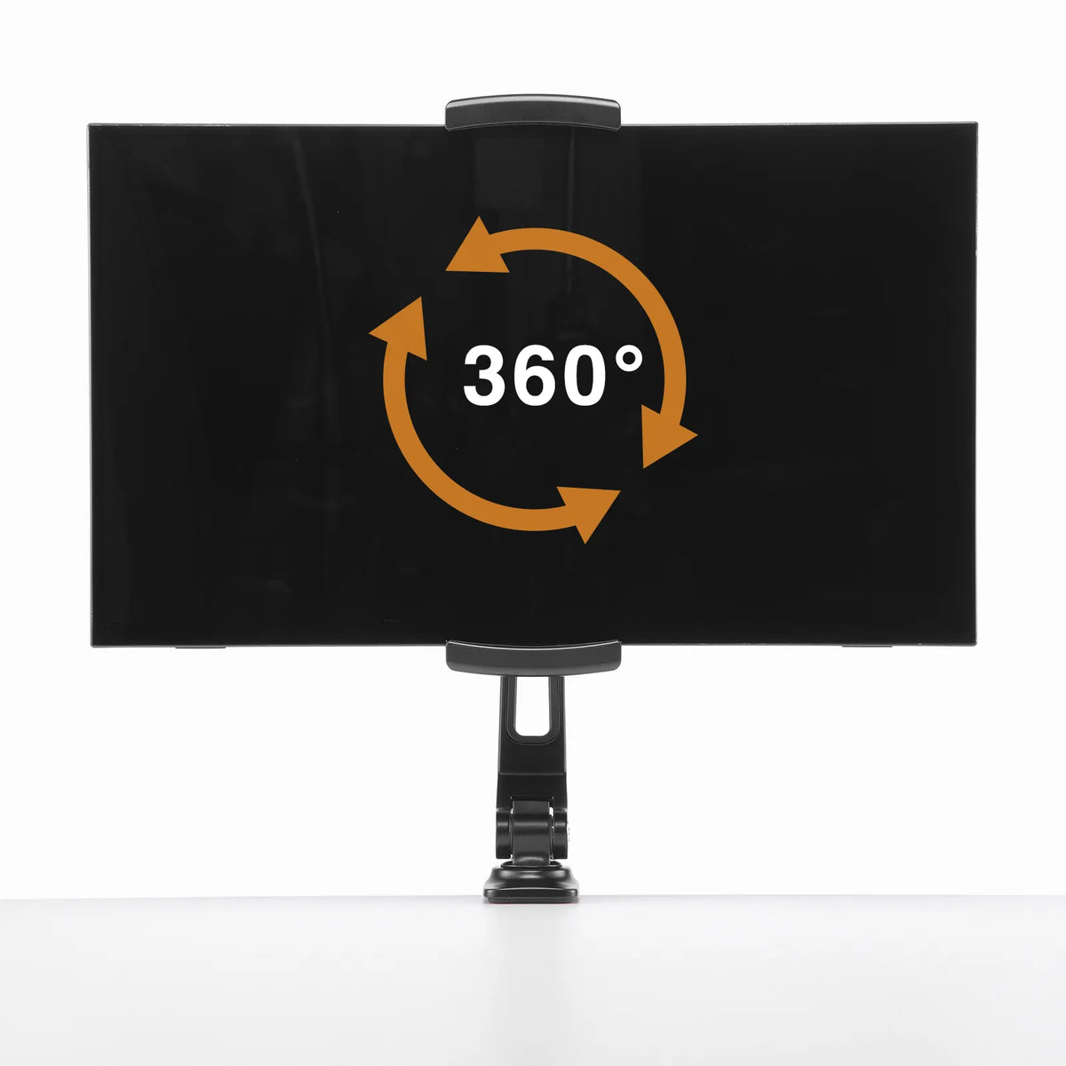 Clamp arm holder for mobile monitors and tablets PDA-STN85BK