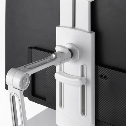 Clamp arm holder for mobile monitors and tablets (white) PDA-STN85W