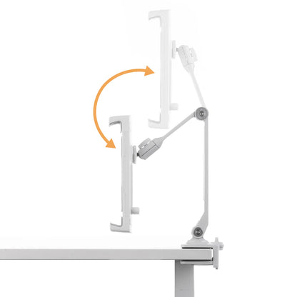 Clamp arm holder for mobile monitors and tablets (white) PDA-STN85W
