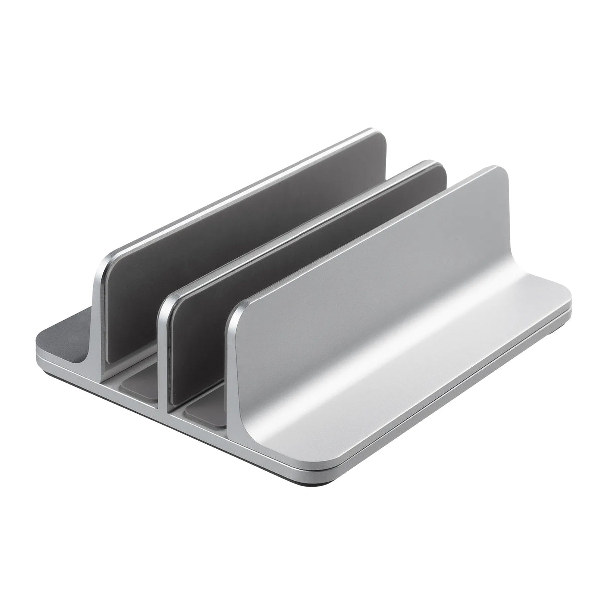 Aluminum laptop stand (vertical, for 2 laptops) PDA-STN91S