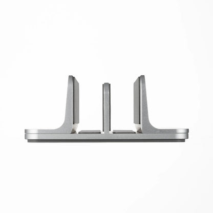Aluminum laptop stand (vertical, for 2 laptops) PDA-STN91S
