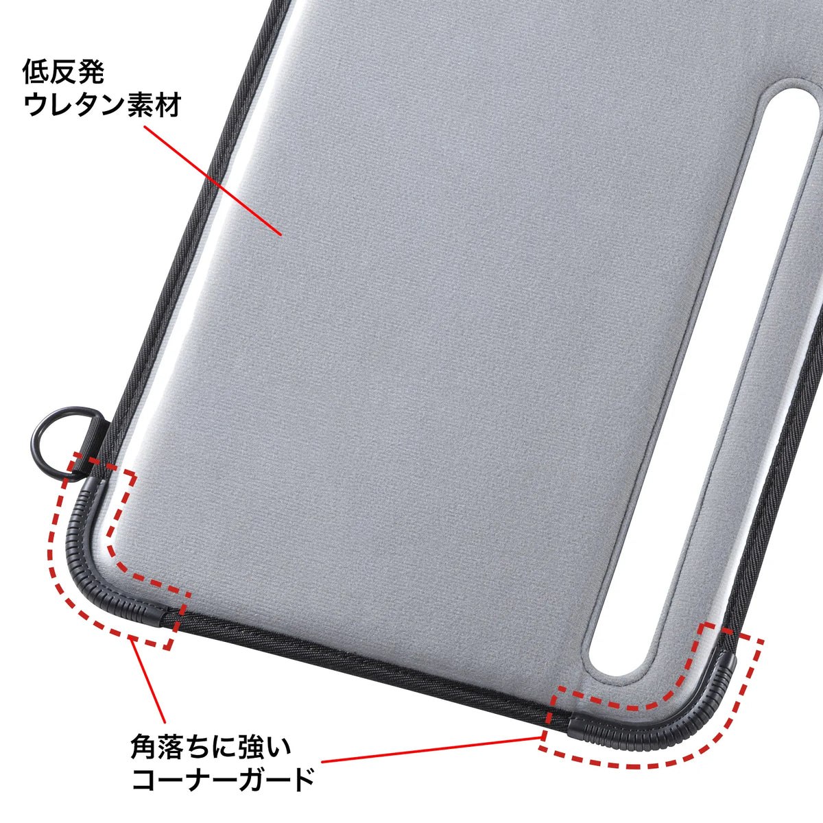 13-inch Tablet PC Case with Shoulder Strap (Shockproof, Dustproof, and Water-resistant) PDA-TAB18N