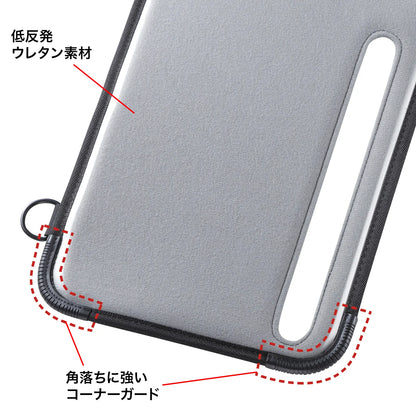 ショルダーベルト付き11型タブレットPCケース（耐衝撃・防塵・防滴タイプ） PDA-TAB3N2