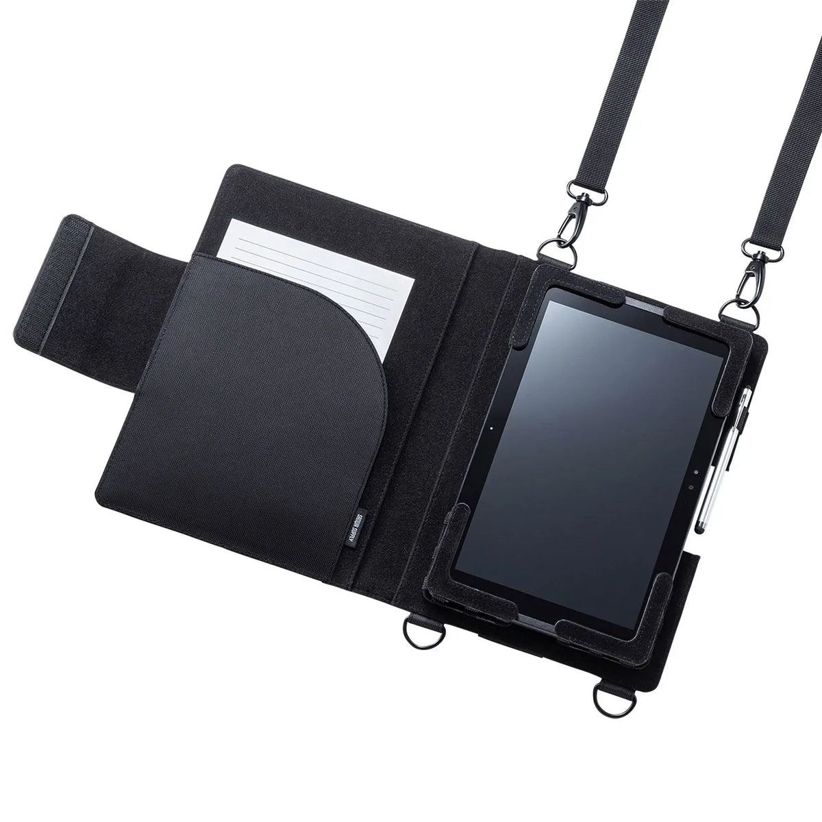 ショルダーベルト付き10.1型タブレットPCケース （背面カメラ対応） PDA-TAB4N