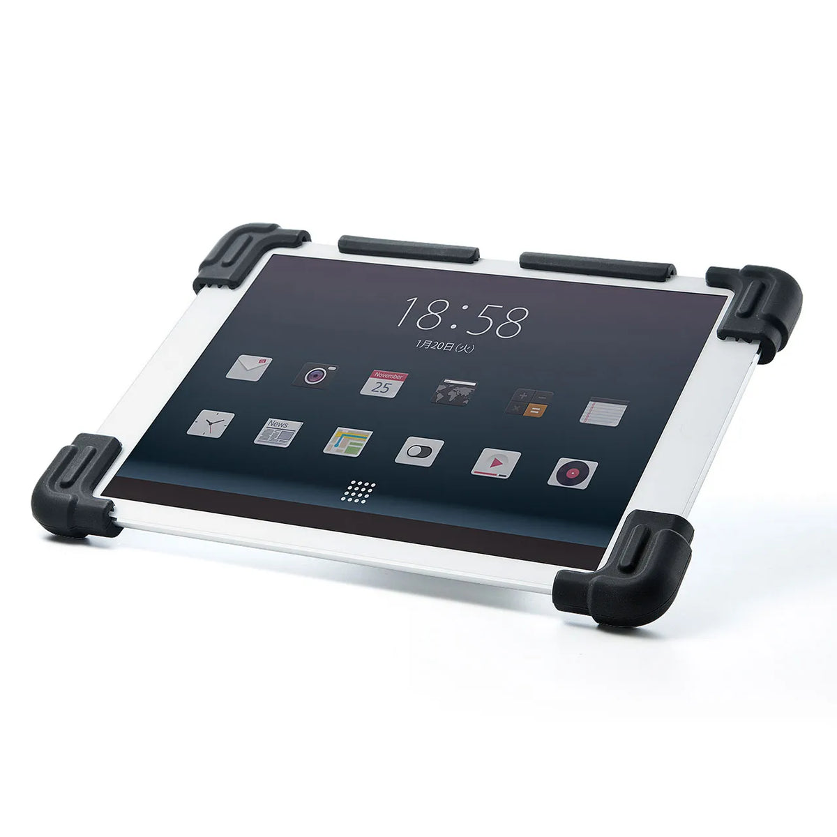 耐衝撃シリコンケース（8.9-11.6インチ） PDA-TABH4BK