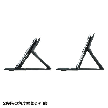 タブレットPCマルチサイズケース（10.1インチ・ｽﾀﾝﾄﾞ機能付き） PDA-TABPR10BK