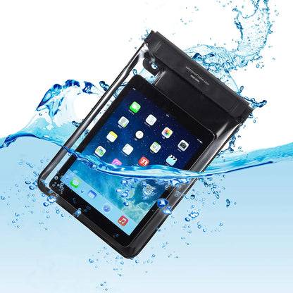Waterproof and dustproof tablet case (with stand and shoulder strap, 10.1-inch) PDA-TABWPST10BK