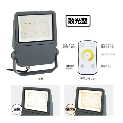 LED Projection Light (Floodlight, Diffuse Type) PDS-C01-40WL