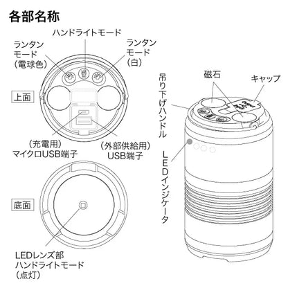 LED Lantern (Rechargeable) PLRX-LT01MS