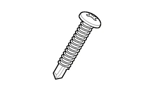 Piercing screws (stainless steel) (pan head) PN-440SP