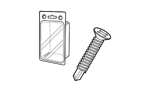 Headless screw (countersunk) PS-425P