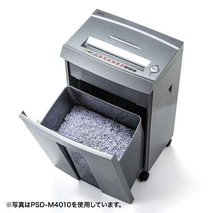 ペーパー＆CDシュレッダー(40分連続・マイクロカット・16枚） PSD-M4016