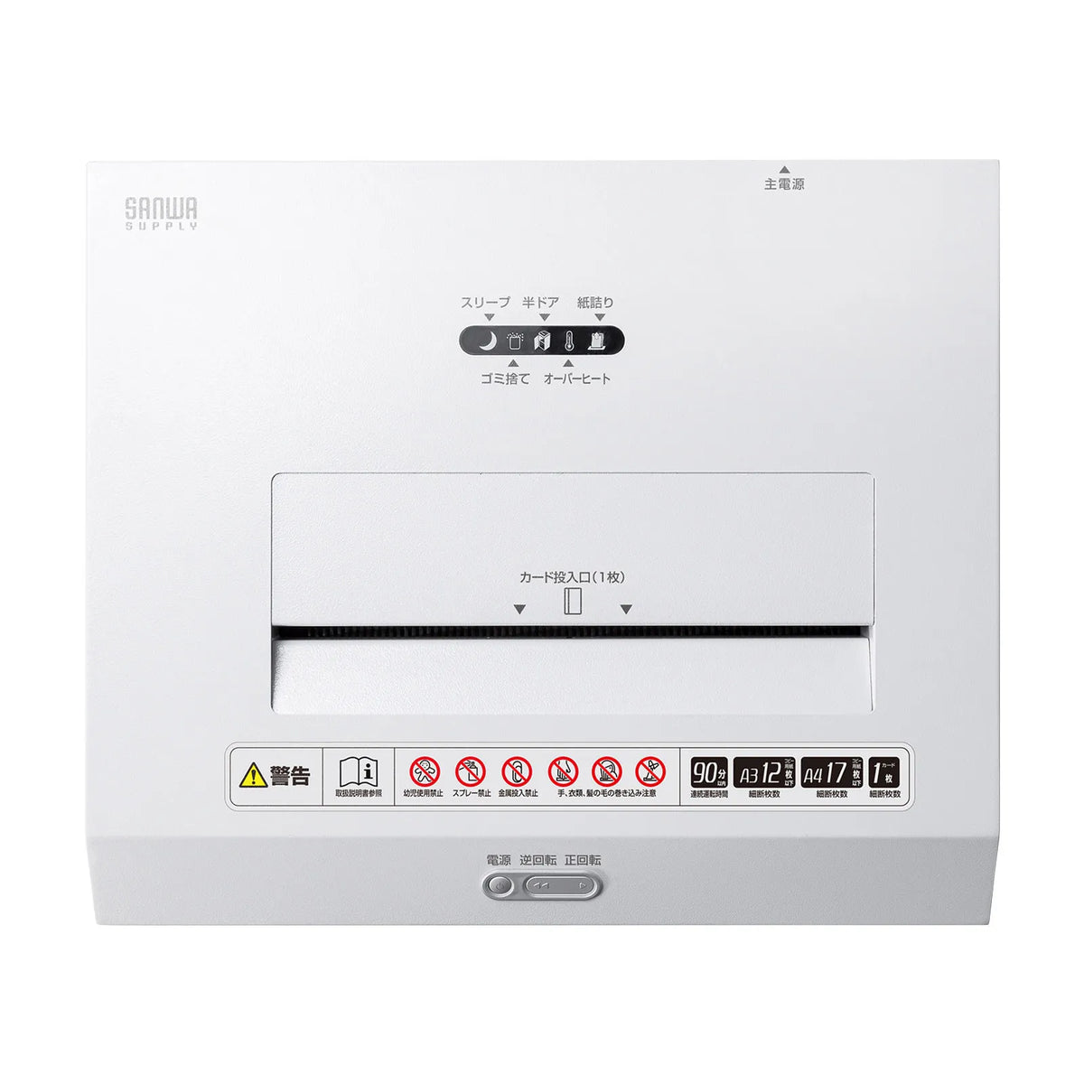 A3 paper compatible, high-capacity micro-cut shredder PSD-MA390