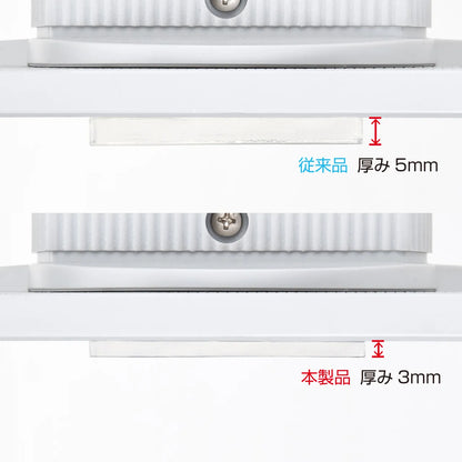 Transparent seismic-resistant rubber G-BLOX gel (4 pieces, 50mm square) QL-E84