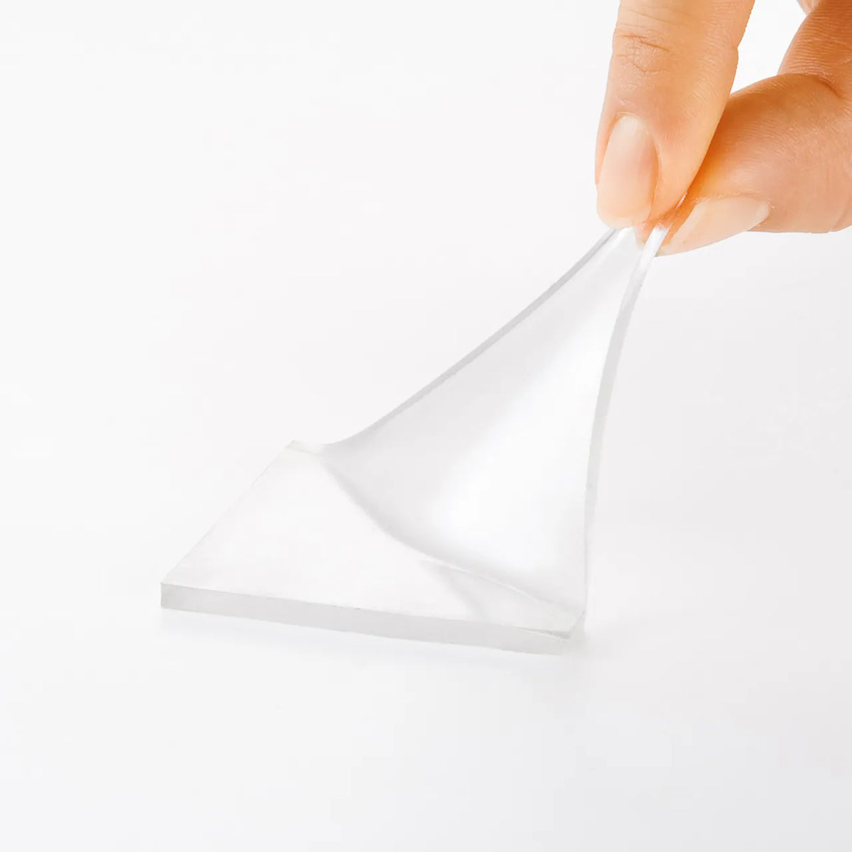 Transparent seismic-resistant rubber G-BLOX gel (4 pieces, 50mm square) QL-E84
