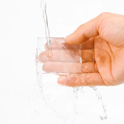 Transparent seismic-resistant rubber G-BLOX gel (4 pieces, 50mm square) QL-E84