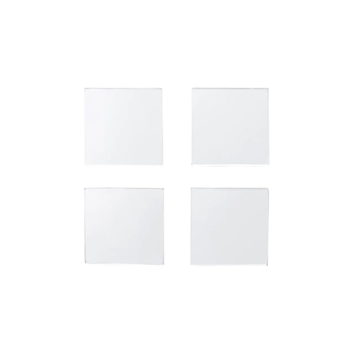 Transparent seismic-resistant rubber G-BLOX gel (4 pieces, 20mm square) QL-E85