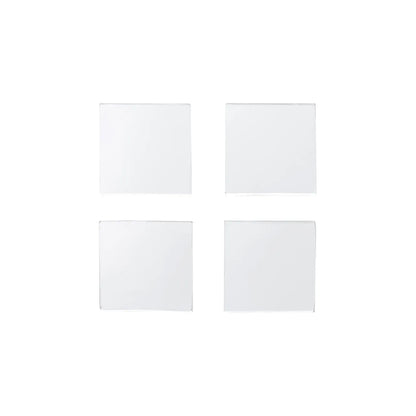 Transparent seismic-resistant rubber G-BLOX gel (4 pieces, 20mm square) QL-E85
