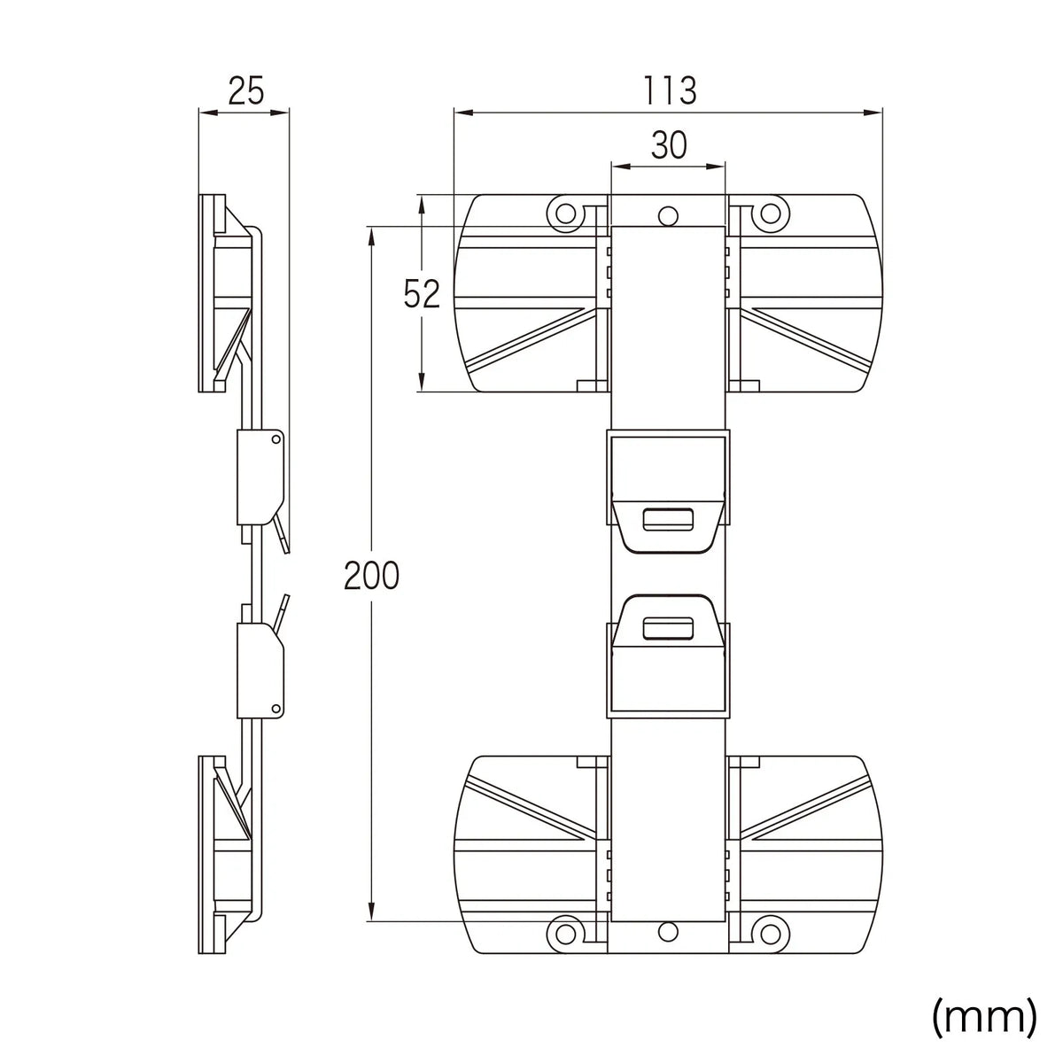 Cabinet holder (1 piece) QL-E87