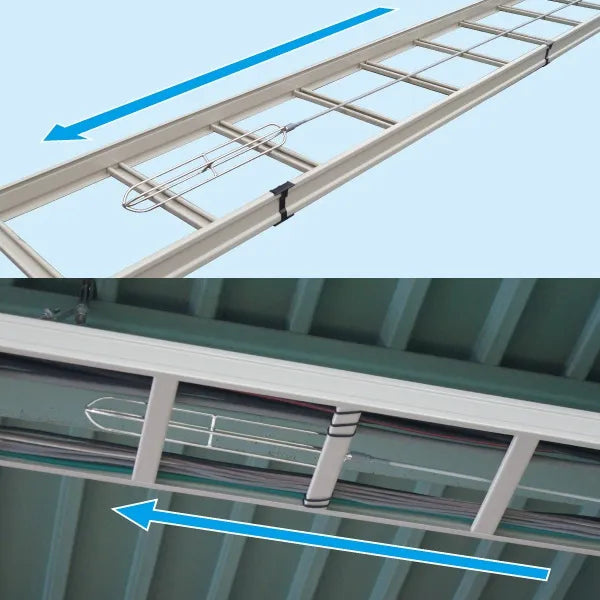 Cable guide fitting (for cable racks) RGL-S450CR
