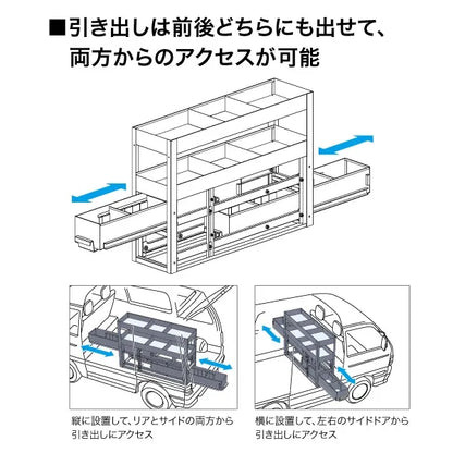Van Cabinet (Side Shelf) SCT-S06