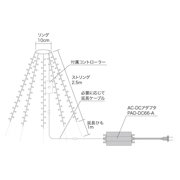 LED Tree SDX (Multi-Pattern Type) SDX-E11-25MP