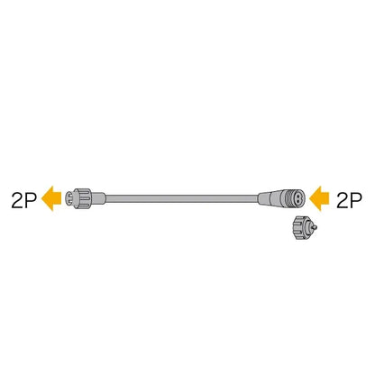 Extension cable SJX (2P) SJX-E06-L200-2P