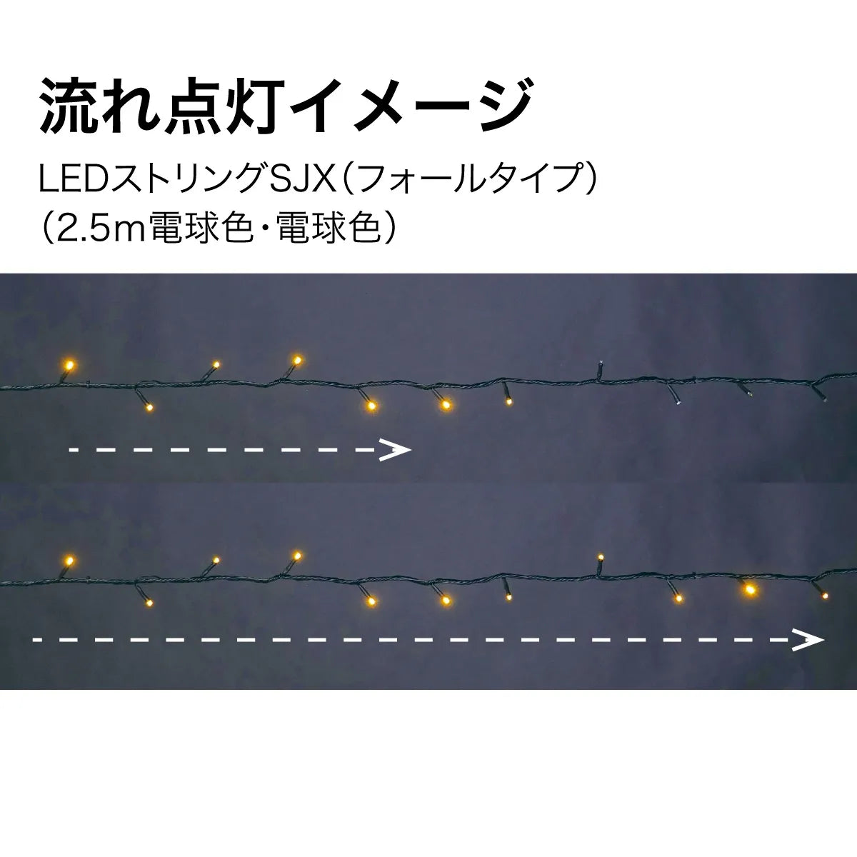 LED String Light SJX (Fall Type) SJX-S05-25LL