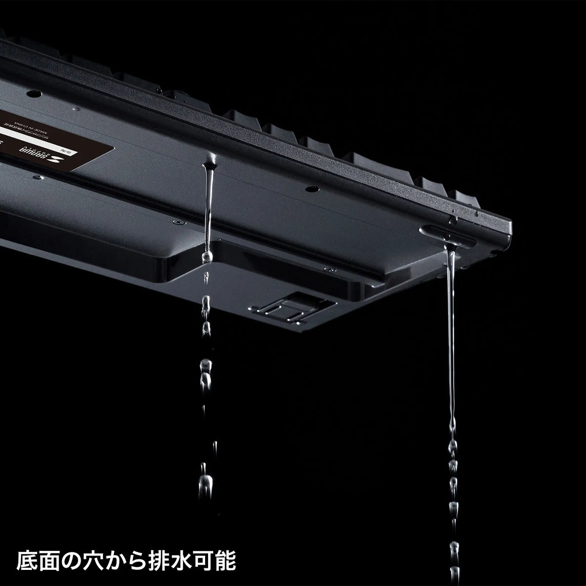 Japanese 109-key keyboard, antibacterial, waterproof, and dustproof type, SKB-BS6BK